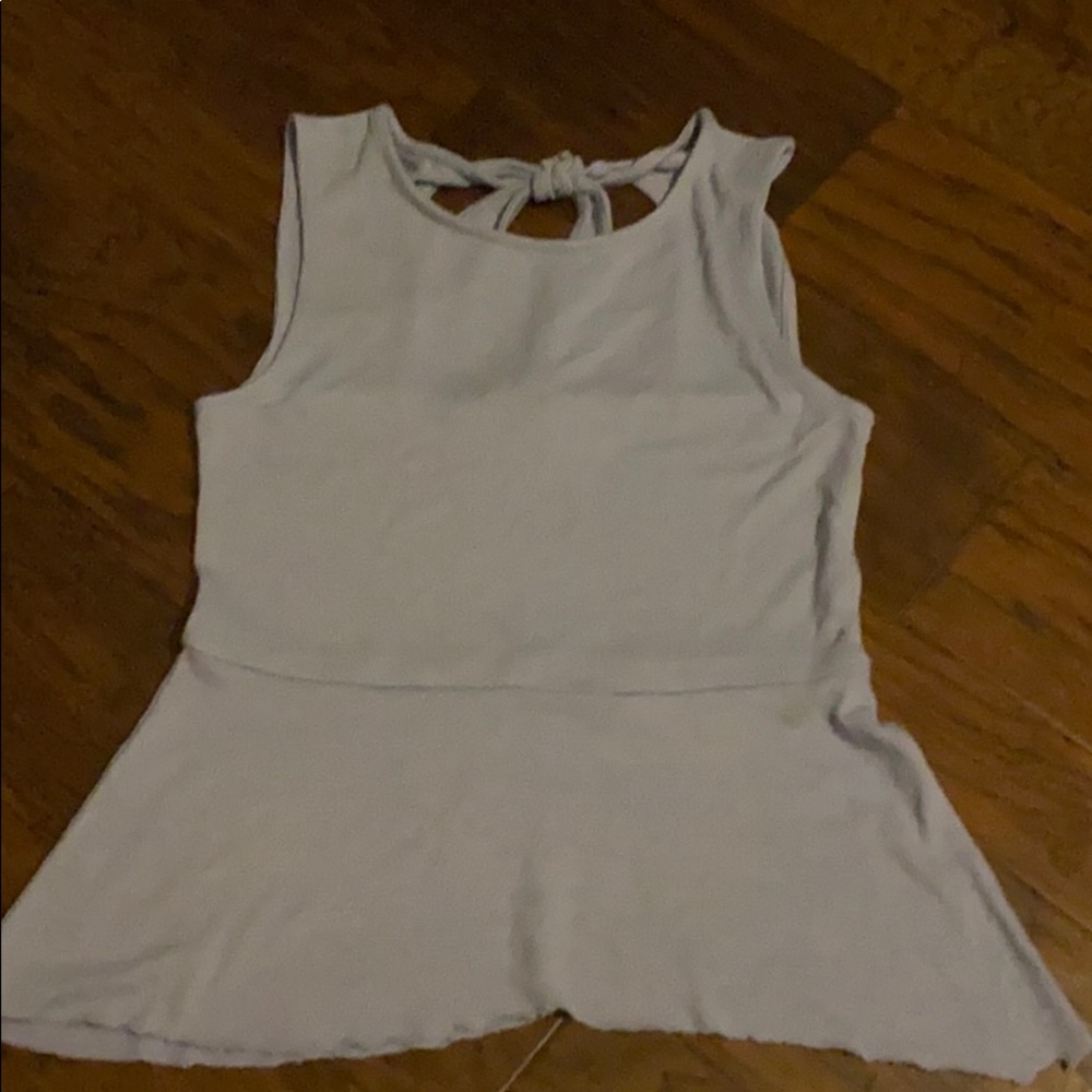 cropped tank top
